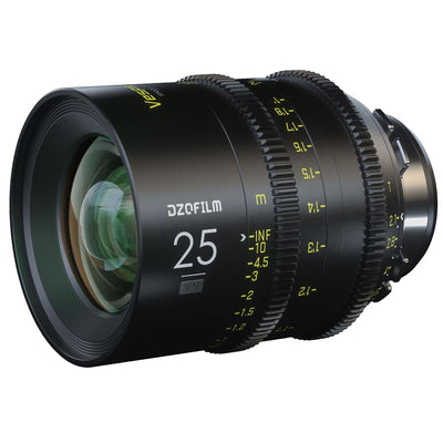 DZOFILM Full Frame Vespid Cine Prime 25mm T2.1 Lens (PL Mount) - Filmgear Canada