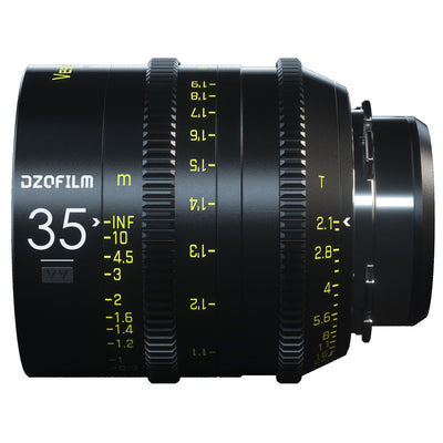 DZOFILM Vespid Full Frame Cine Prime 35mm T2.1 Lens (PL Mount) - Filmgear Canada