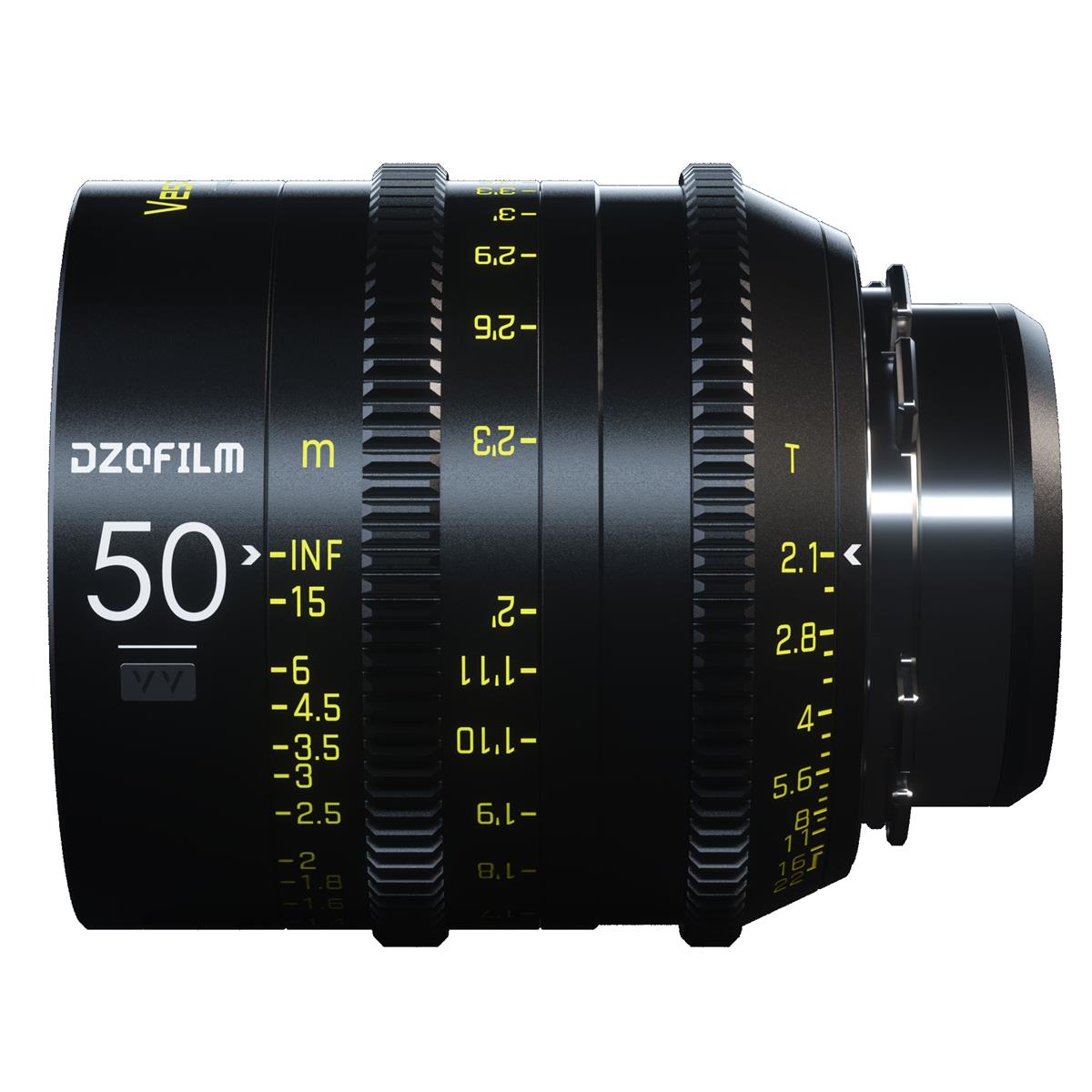 DZOFILM Vespid Full Frame Cine Prime 50mm T2.1 Lens (PL Mount) - Filmgear Canada