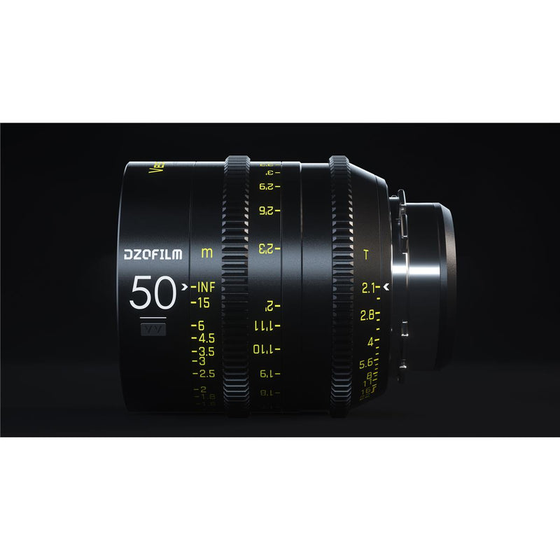 DZOFILM Vespid Full Frame Cine Prime 50mm T2.1 Lens (PL Mount) - Filmgear Canada