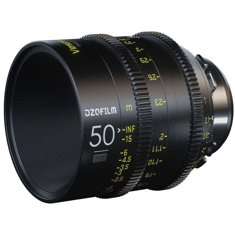DZOFILM Vespid Full Frame Cine Prime 50mm T2.1 Lens (PL Mount) - Filmgear Canada