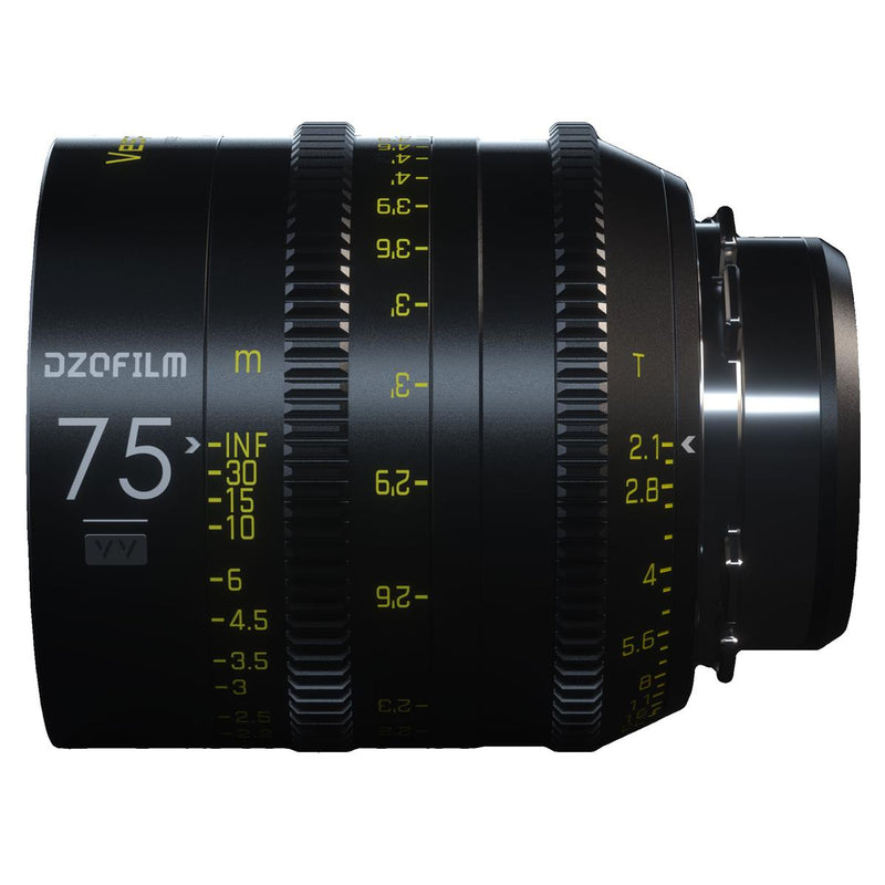 DZOFILM Vespid Full Frame Cine Prime 75mm T2.1 Lens (PL Mount) - Filmgear Canada