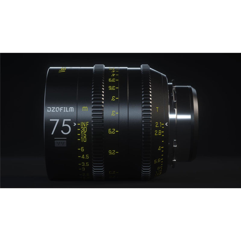 DZOFILM Vespid Full Frame Cine Prime 75mm T2.1 Lens (PL Mount) - Filmgear Canada