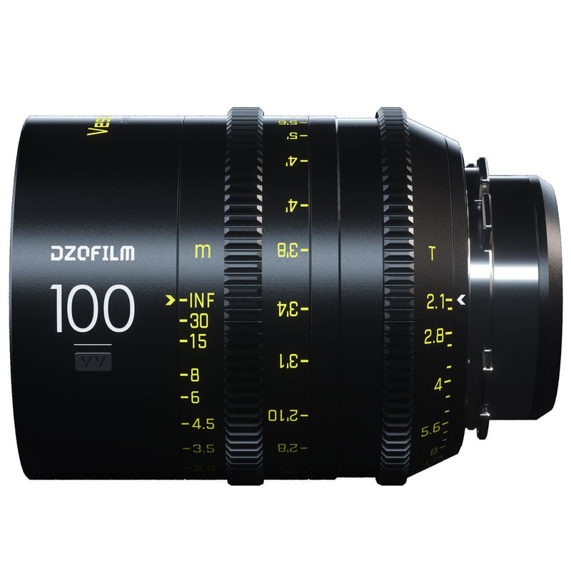 DZOFILM Vespid Full Frame Cine Prime 100mm T2.1 Lens (PL Mount) - Filmgear Canada