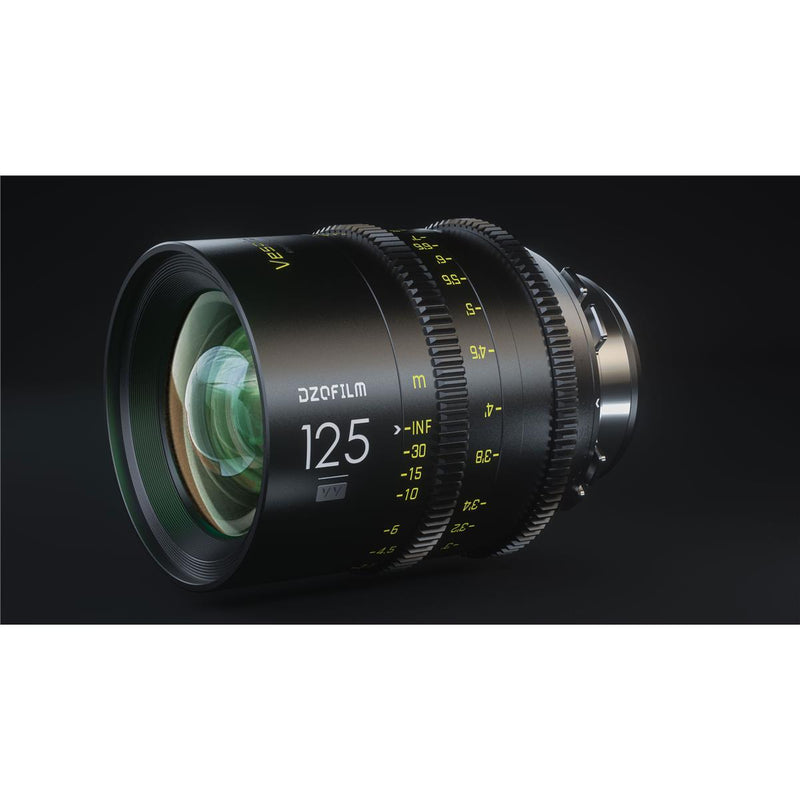 DZOFILM Vespid Full Frame Cine Prime 125mm T2.1 Lens (PL Mount) - Filmgear Canada