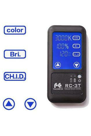 FalconEyes RC-3T 2.4G Remote Control with LCD Touch Screen Control - Filmgear Canada