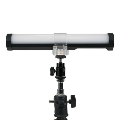 Nanlite PavoTube Transparent Polycarbonate Clip with Mini Ball Head