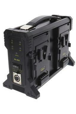 Rolux 4KS Quad Battery Four Channel Charger - Filmgear Canada