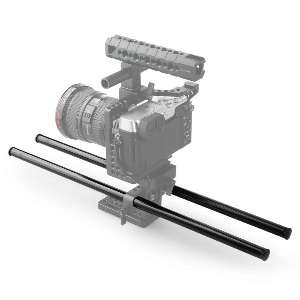 SmallRig 2 pcs 15mm Black Aluminum Alloy Rod (Multiple Sizes) - Filmgear Canada