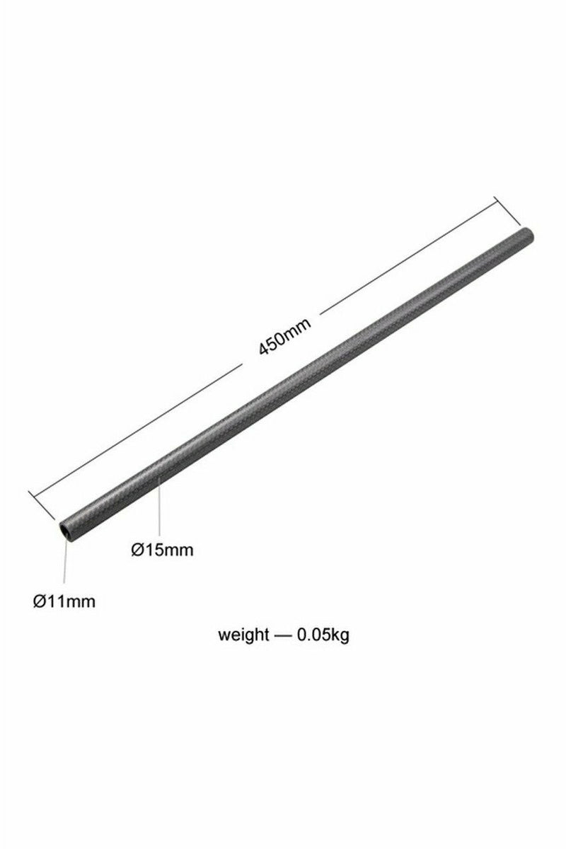 SmallRig 15mm Carbon Fiber Rod - 45cm 18inch (2pcs)
