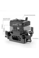 SmallRig Universal 15mm Rail Support System Baseplate