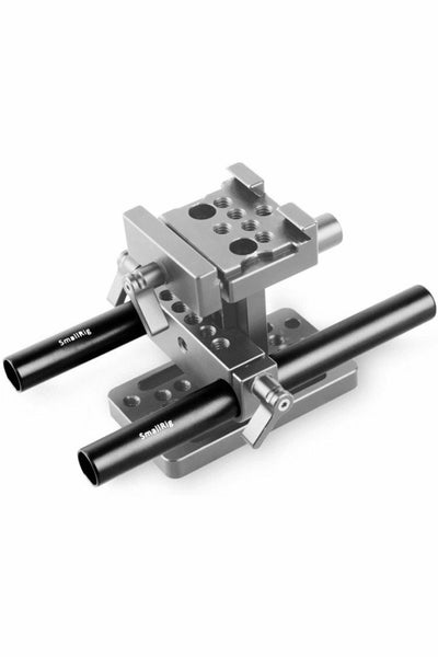 SMALLRIG 2PCS 15MM BLACK ALUMINUM ALLOY ROD(M12-15CM) - Filmgear Canada